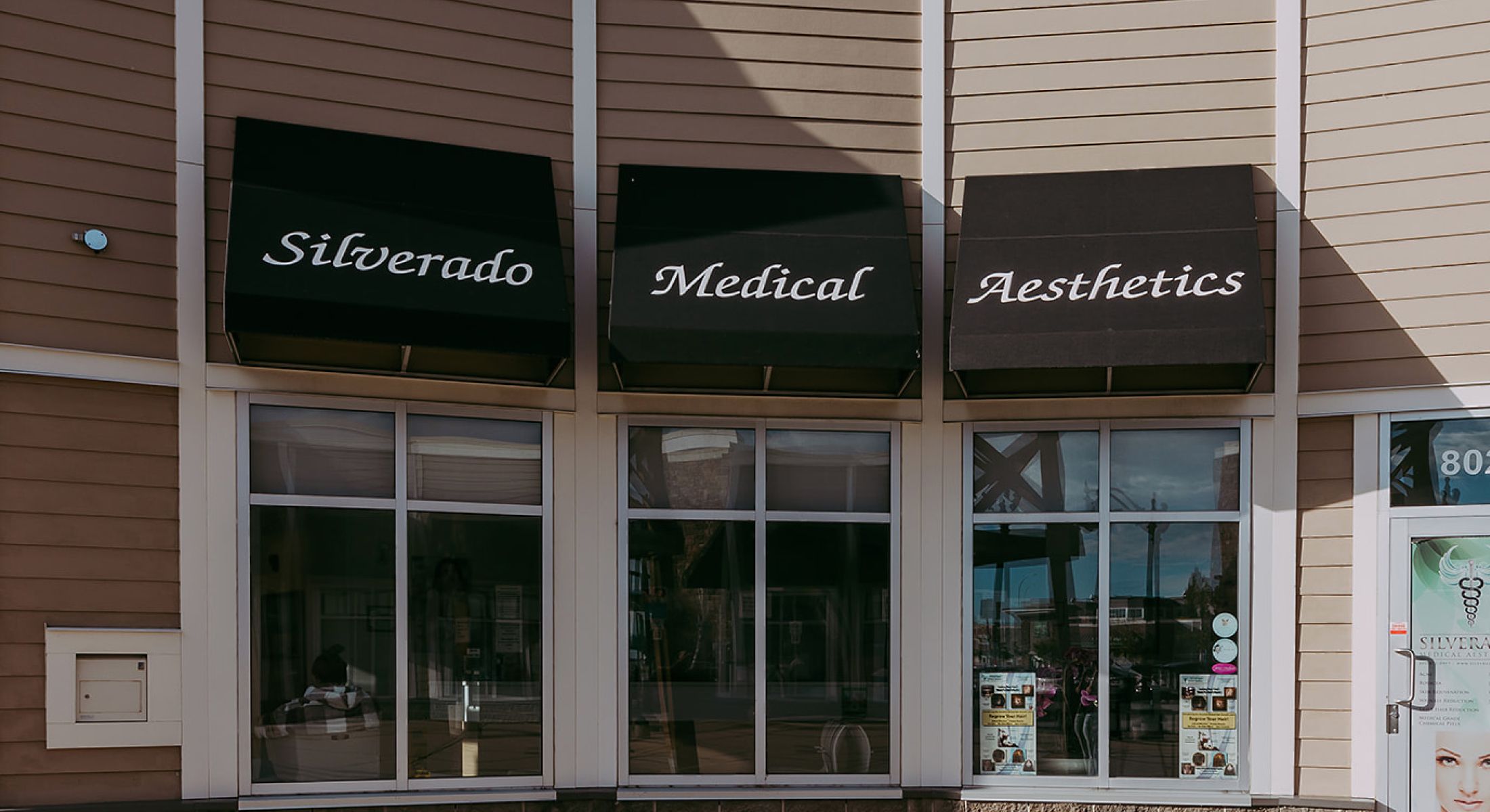 Storefront of Silverado Medical Aesthetics location.